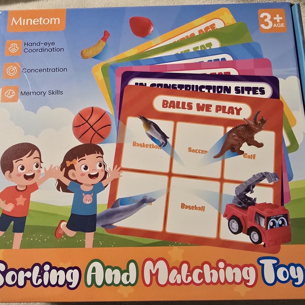 Sorting and Matching Toy - Multicolor
